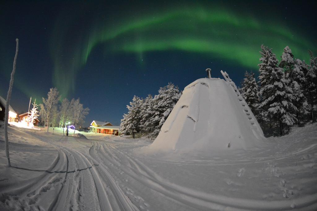 Kelotin Rantamajat Hotell Leppäjärvi Exteriör bild