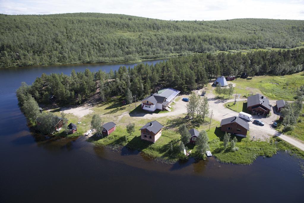 Kelotin Rantamajat Hotell Leppäjärvi Exteriör bild
