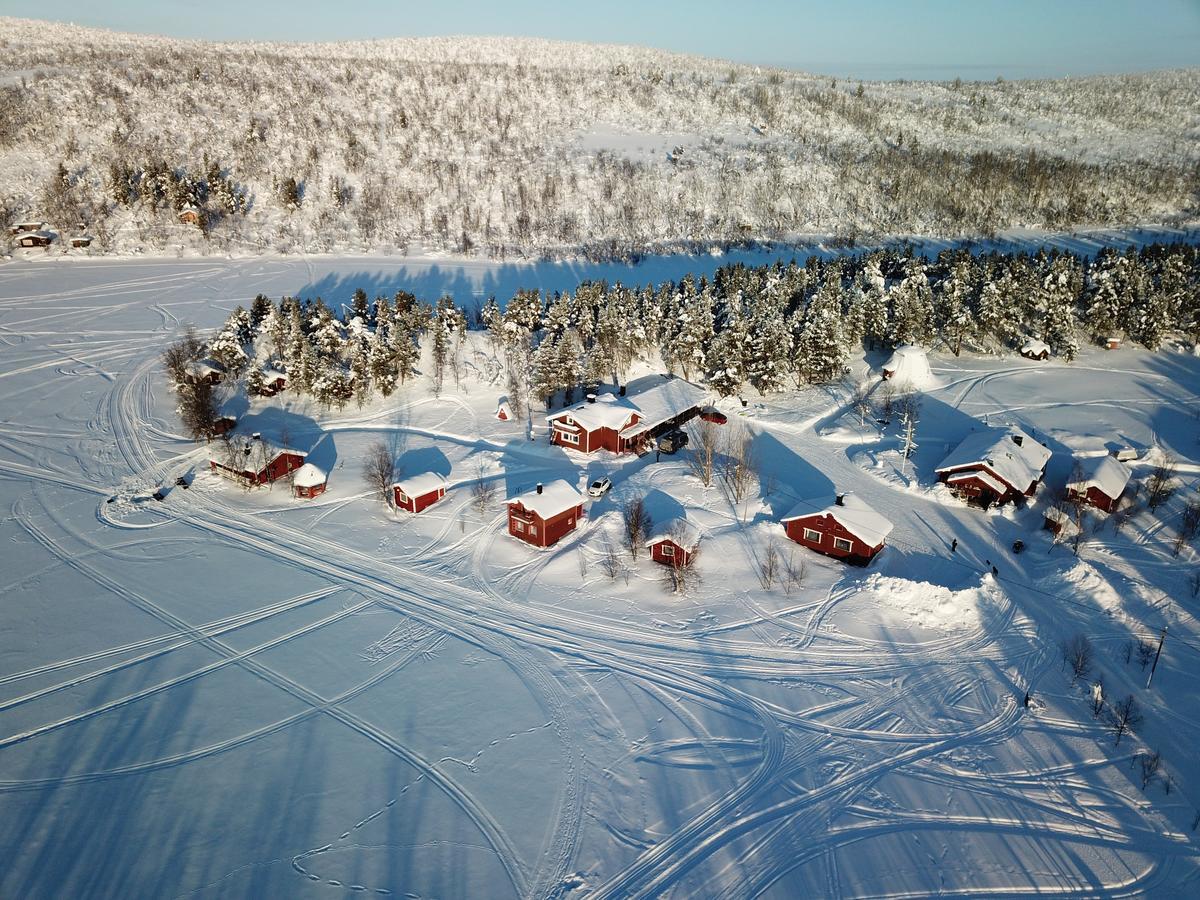 Kelotin Rantamajat Hotell Leppäjärvi Exteriör bild
